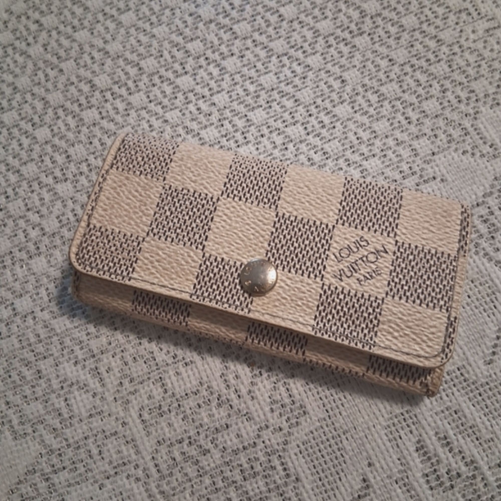 Louis Vuitton Damier Azur Key Holder